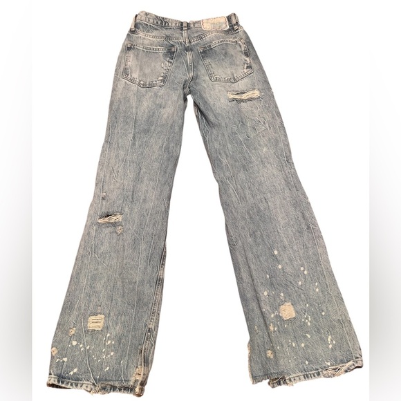 We The Free Free People With The Band Jeans Size 26 - Picture 3 of 16